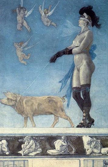 Pornocrates, Felicien Rops